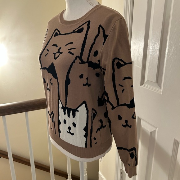 Lizette Collection Cat Sweater NWT! - Picture 2 of 7
